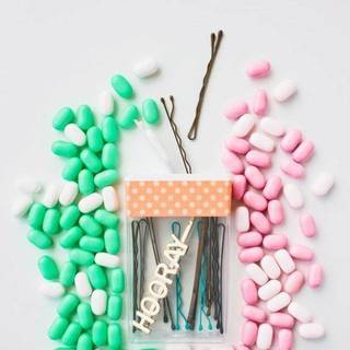 DIY ที่เก็บ 'กิ๊บดำ' สุดฟรุ้งฟริ้ง จากกล่องลูกอม