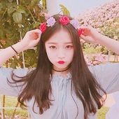 1522209849 94ir2y l 610x610 hair accessory flowers floral pink light pink rose cute pretty girly girl korea kpop bright nature
