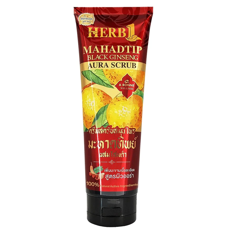 A BONNE AURA SCRUB HERB 1 MAHADTIP BLACK GINSENG