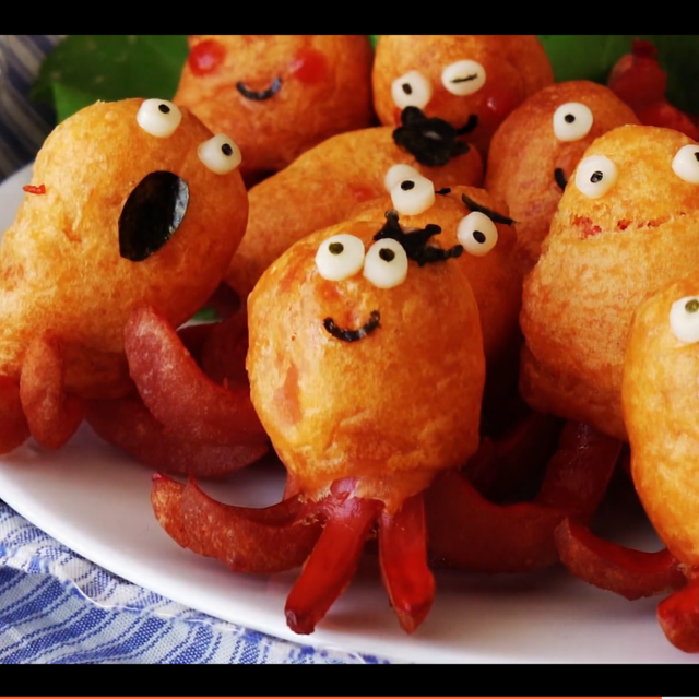 1466818800 mini pancake and sausage octopus creatures   recipe   mozilla firefox 6 25 2016 8 35 10 am
