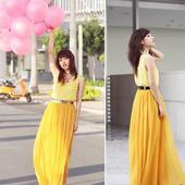 Icon long maxi skirt