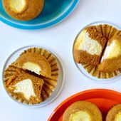 Icon cream cheese filled pumpkin muffins recipe