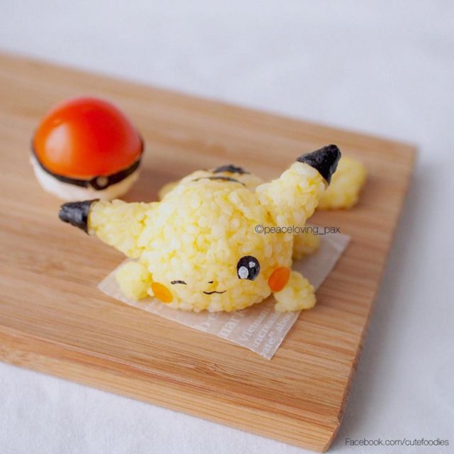 อาหาร + ขนมแบบเด็กๆ สุดน่ารักที่ตามกระแส Pokemon Go