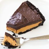 Icon the best chocolate peanut butter pie