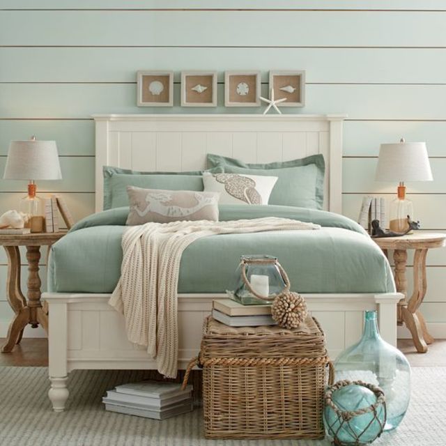รวมไอเดีย 'beach & ocean bedroom' แต่งห้องนอน เหมือนได้นอนใกล้ทะเล !!
