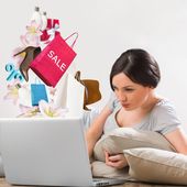 Icon online shopping