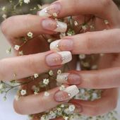 Icon adorable wedding nails