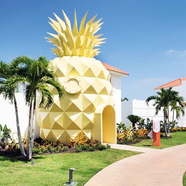 Spongebob squarepants hotel pineapple nickelodeon resort punta cana 27