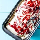 Icon delicious super creamy naturally sweet banana ice cream with caramel berry ripple topping sauce raw vegan nut free 1