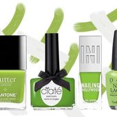 Icon greenery green nail polishes colors