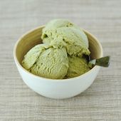 Icon green tea ice cream