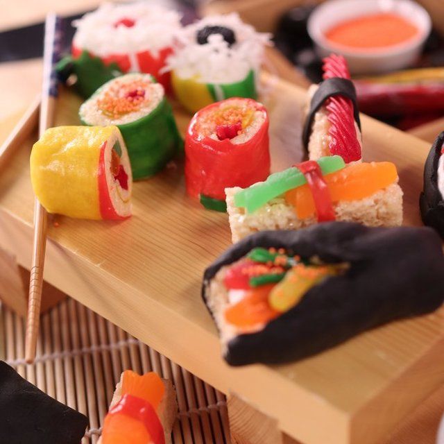 Sushi candy recipes