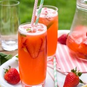 Icon spiked strawberry basil lemonade 7