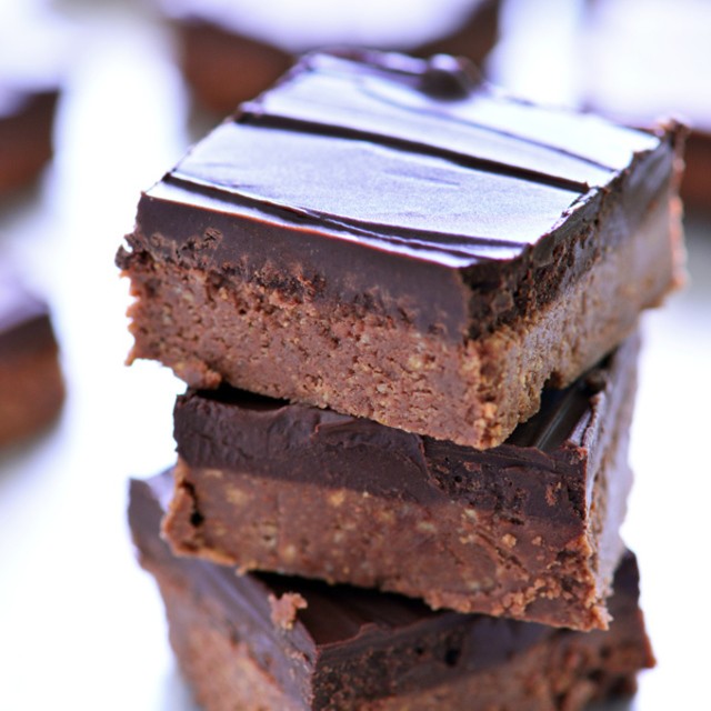 No bake nutella bars
