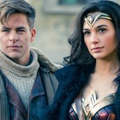 Icon chris pine and gal gadot in wonder woman