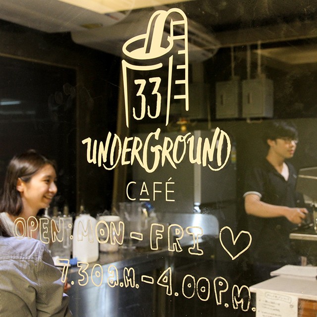 33 underground cafe sukhumvit phromphong