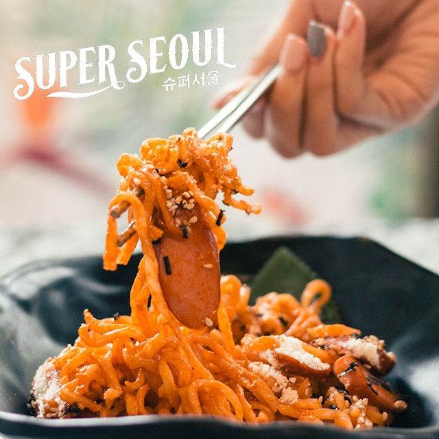 Super Seoul Cafe ร้านอาหารเกาหลี สาทร คาเฟ่