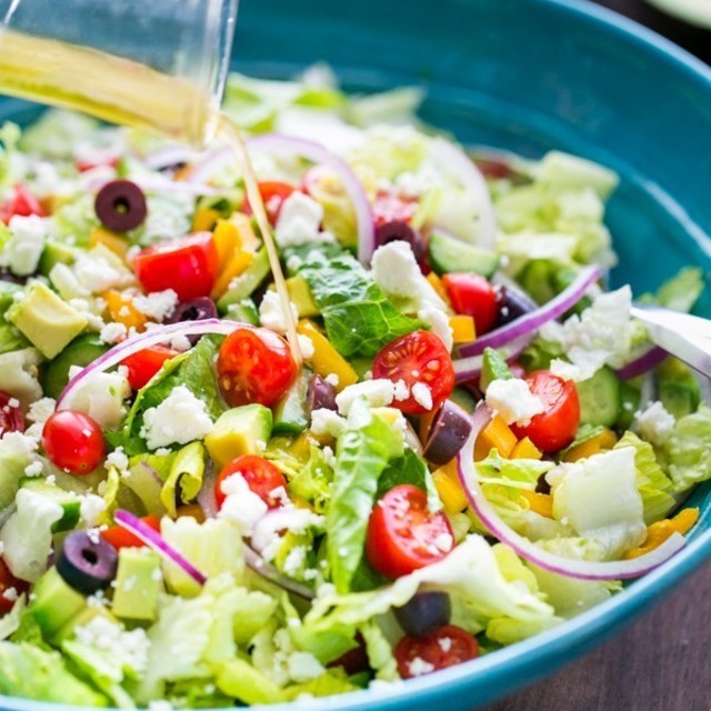Greek salad  natashaskitchen 8