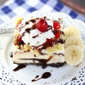 Icon banana split dessert bars 1