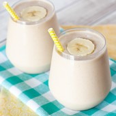 Icon dairy free peanut butter banana oatmeal smoothie 600x900