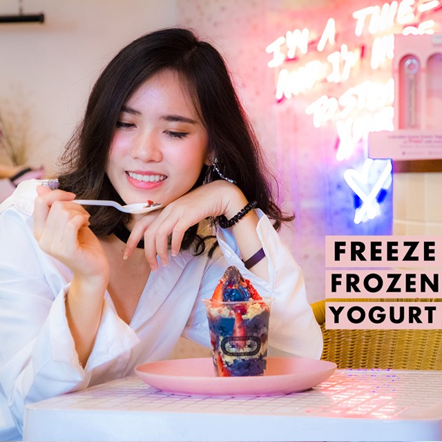 Freeze Frozen Yogurt ปกบทความ