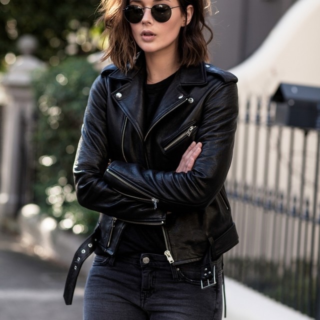 Harper and harley sara donaldson iro leather jacket fashion blogger style outfit 3