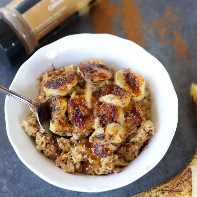 Bananas foster oatmeal 6