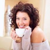 Icon 1444906189 bigstock young woman at home sipping te 26891507
