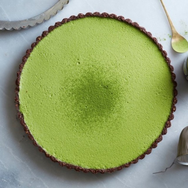 แจกสูตร Matcha Coconut Custard Tart ทาร์ตชาเขียวรสเข้ม อร่อยเต็มรสมัทฉะ