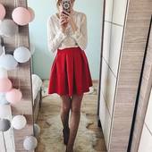 Icon cute red skirt
