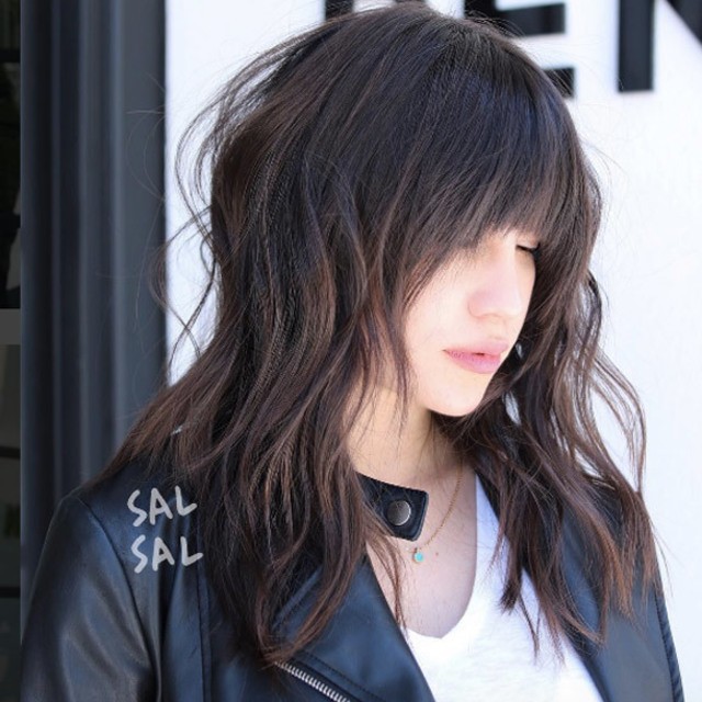 600 long layered bangs