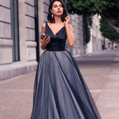Icon 1. v neck gown