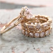 Icon luxury rose gold engagement ring vintage for your perfect wedding 7