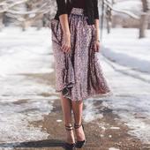 Icon women winter skirt sexy high waist party glitter knee length skirt bodycon sequin skirt a line fc6416e6 5093 4f19 a783 020f611809bf 650x