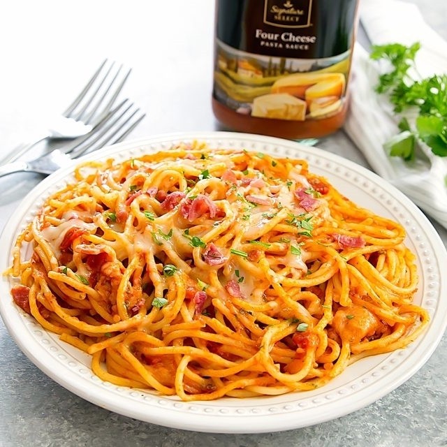 One pot four cheese pasta 10 700x640