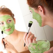 Icon pinterest diy face masks avocado