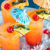 Icon malibu summer rose cocktail 1