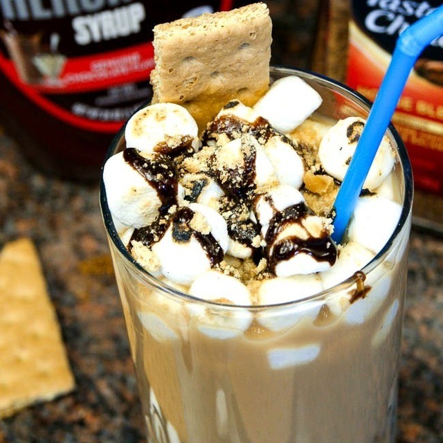 Smores iced coffee