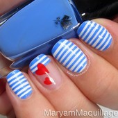 Icon striped nails