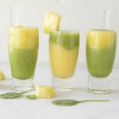 Icon pineapple kiwi smoothies