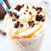 Icon salted caramel brownie milkshake 5