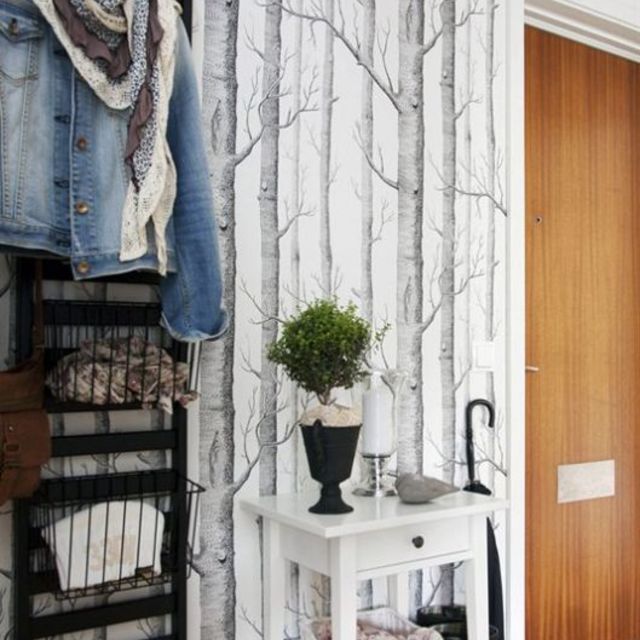 เรียบๆ แบบดูดีดูเก๋ กับไอเดีย Wallpaper Trees แนวมินิมอล มาแค่นี้แต่ครบมาก !!