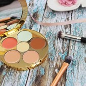 Icon tarte color correcting palette review swatches overview