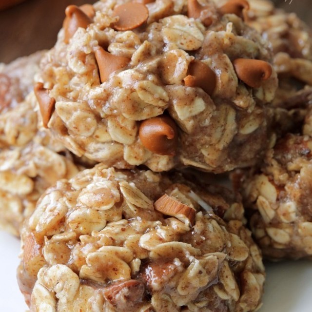 No bake maple almond butter cookies 1 650x975
