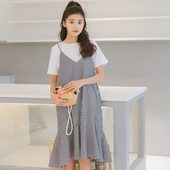 Icon 2017 summer women s ulzzang college wind lovely plaid dress female cute japanese kawaii and harajuku.jpg 640x640