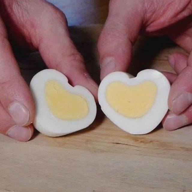 เมนูอาหารเช้าง่ายๆไข่ต้มรูปหัวใจน่ารักมุ้งมิ้ง