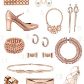 Icon rose gold wedding accesories1