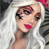 Icon doll makeup