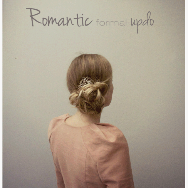 How to : ทรงผมสวยหวาน ออกงานได้ "Romantic Formal Updo"