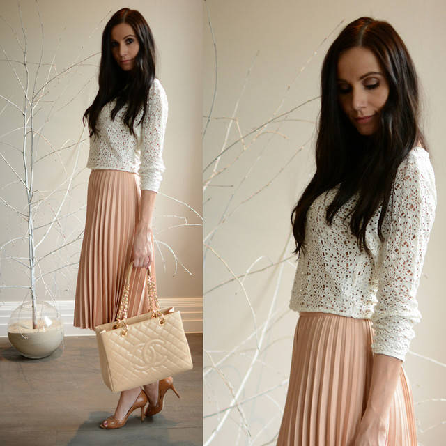 1458195388 4054221 midi skirt wadenlanger rock powder pink pleated skirt fashionblog modeblog blog mode